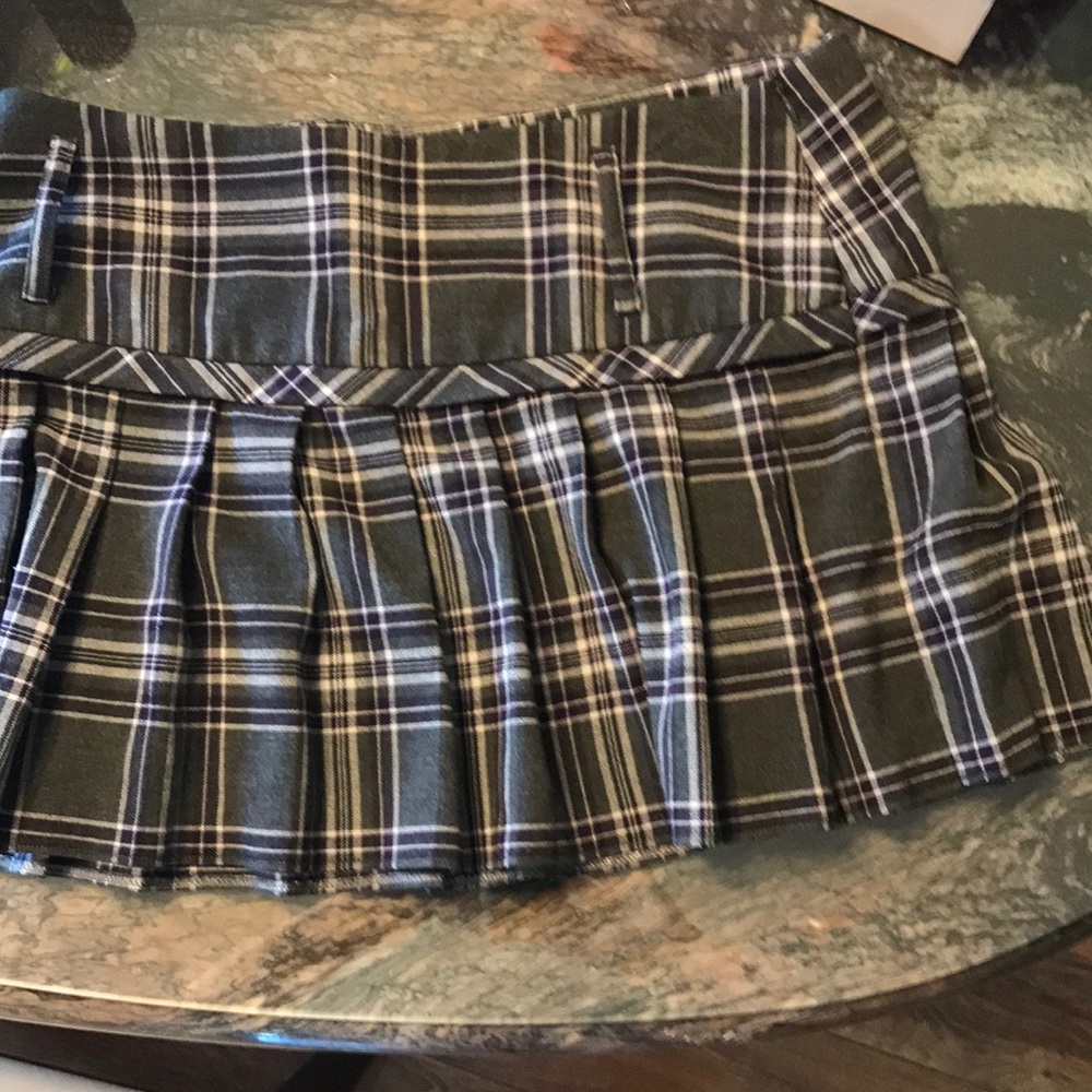 Plaid skirt